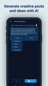 اسکرین شات 8 برنامه Hashtags AI: Follower Booster