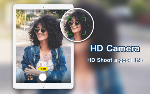 اسکرین شات برنامه HD Camera with Beauty Camera 7