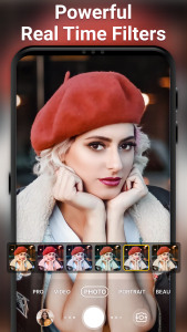 اسکرین شات 4 برنامه HD Camera with Beauty Camera