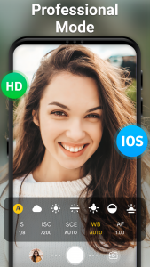 اسکرین شات برنامه HD Camera with Beauty Camera 5