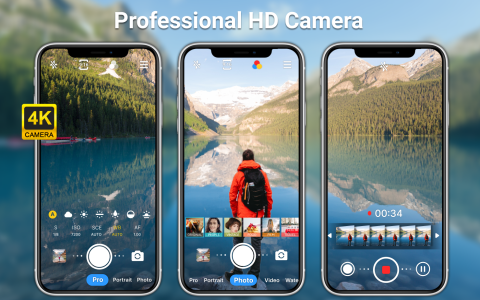 اسکرین شات 1 برنامه HD Camera for Android