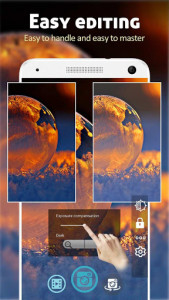 اسکرین شات برنامه HD Camera for android - DSLR, 4K, Filters 5