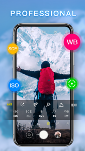 اسکرین شات برنامه Camera - Fast Snap with Filter 4