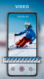 اسکرین شات 4 برنامه Camera - Fast Snap with Filter