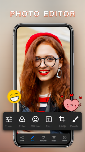 اسکرین شات 3 برنامه Camera - Fast Snap with Filter