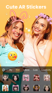 اسکرین شات 4 برنامه Beauty Camera - Selfie Camera