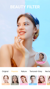 اسکرین شات برنامه Beauty Camera - Selfie Camera 4