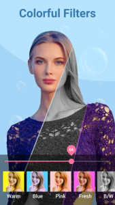 اسکرین شات برنامه Beauty Camera:Selfie Camera HD 5