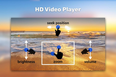 اسکرین شات برنامه HD Video Player 4