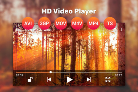 اسکرین شات برنامه HD Video Player 3
