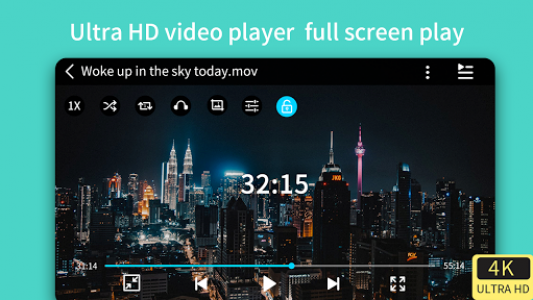 اسکرین شات برنامه Vid Player HD - Full HD & All Formats & 4k Video 5