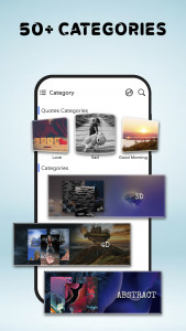 اسکرین شات برنامه Wallpapers HD, 4K, 3D And Live 4