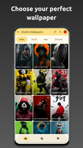 اسکرین شات 1 برنامه Ghetto Wallpaper: hd Dope,Live