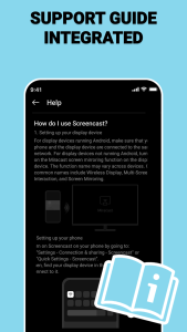 اسکرین شات 7 برنامه USB Connector Cast Phone to TV