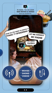 اسکرین شات 2 برنامه USB Connector Cast Phone to TV
