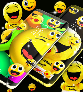 اسکرین شات برنامه Emoji live wallpaper 8