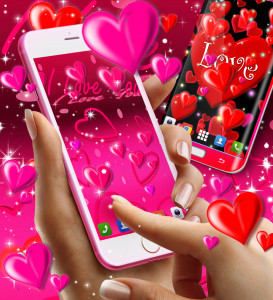 اسکرین شات برنامه I love you live wallpaper 4