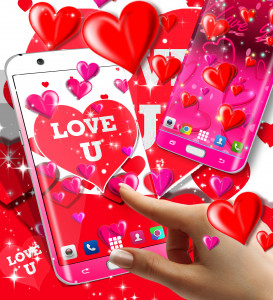 اسکرین شات برنامه I love you live wallpaper 6