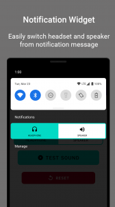 اسکرین شات 2 برنامه Disable Headphone, HDST Toggle
