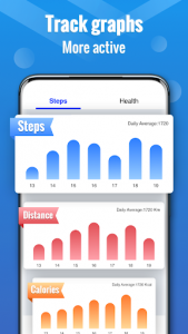 اسکرین شات برنامه Walk Tracker - Step Counter Free & Calorie Burner 4