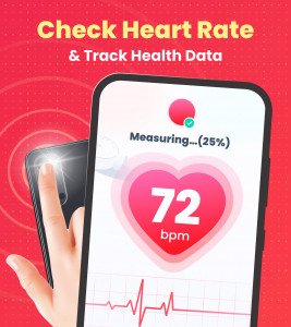 اسکرین شات برنامه Heart Rate: Heart Rate Monitor 1