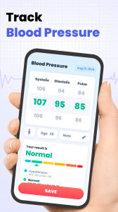 اسکرین شات برنامه Heart Rate App: Pulse Monitor 3