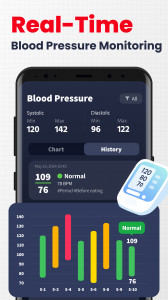 اسکرین شات برنامه Heart Rate Monitor - Pulse App 5