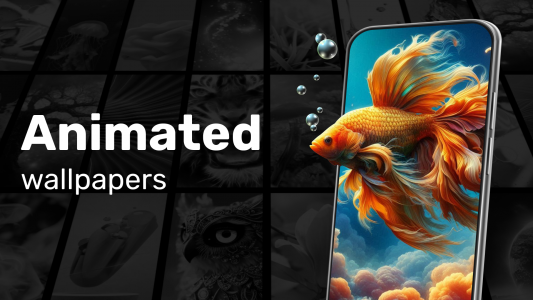 اسکرین شات 2 برنامه GRUBL™ 4D Live Wallpapers + AI
