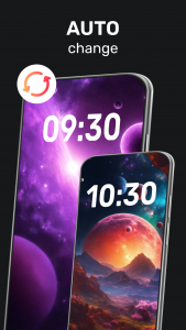 اسکرین شات 5 برنامه GRUBL™ 4D Live Wallpapers + AI