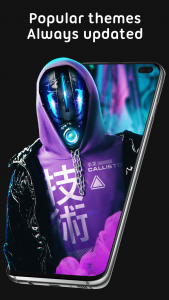 اسکرین شات 6 برنامه Pixel 4D™ Live Wallpapers