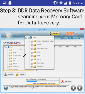 اسکرین شات 4 برنامه Memory Card Recovery & Repair