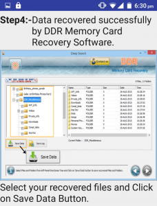 اسکرین شات برنامه Memory Card Recovery & Repair  5