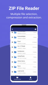 اسکرین شات 7 برنامه Zip File Extractor