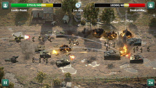 اسکرین شات بازی Heroes of War: Idle army game 4