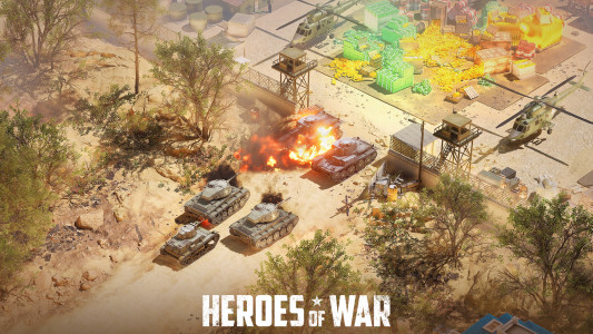 اسکرین شات بازی Heroes of War: Idle army game 2