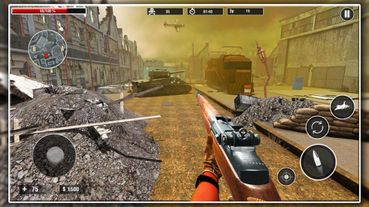 اسکرین شات بازی Sniper FPS: WW2 Shooter Games 6