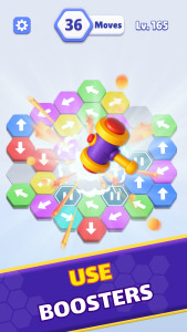 اسکرین شات 4 بازی Hexa Run®: Hexa Puzzle Game