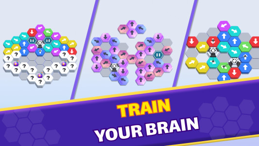 اسکرین شات 7 بازی Hexa Run®: Hexa Puzzle Game