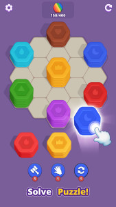 اسکرین شات 3 بازی Hexa Journey: Sort Puzzle