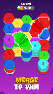 اسکرین شات بازی Hexa Sort 3D: Color Puzzle 3