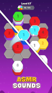 اسکرین شات 4 بازی Hexa Sort 3D: Color Puzzle