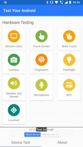 اسکرین شات برنامه Test Your Android 2