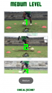 اسکرین شات برنامه Soccer Footwork Training 3