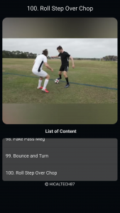 اسکرین شات 2 برنامه Football Skills Master