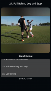 اسکرین شات 6 برنامه Football Skills Master