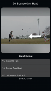 اسکرین شات 3 برنامه Football Skills Master