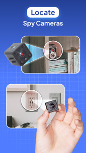 اسکرین شات 4 برنامه Hidden Camera Detector - CamX
