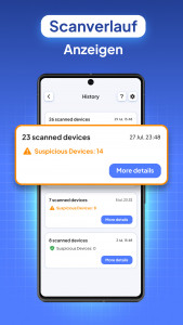 اسکرین شات 7 برنامه Detektor versteckte Kameras