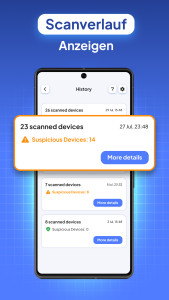اسکرین شات 7 برنامه Detektor versteckte Kameras