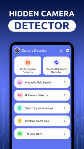 اسکرین شات برنامه Hidden Device Camera Detector 2